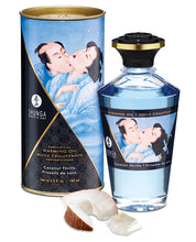 Load image into Gallery viewer, Shunga Warming Oil Coconut Thrills - 3.5 Oz.