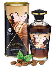 Load image into Gallery viewer, Shunga Warming Oil Creamy Love Latte - 3.5 Oz.