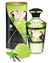 Load image into Gallery viewer, Shunga Warming Oil Midnight Sorbet - 3.5 Oz.
