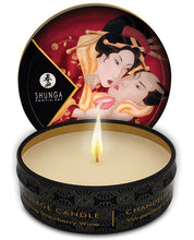 Load image into Gallery viewer, Shunga Romance Mini Candlelight Massage Candle - 1 Oz Sparkling Strawberry Wine