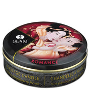 Load image into Gallery viewer, Shunga Romance Mini Candlelight Massage Candle - 1 Oz Sparkling Strawberry Wine