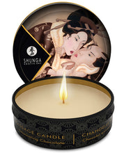 Load image into Gallery viewer, Shunga Excitation Mini Candlelight Massage Candle - 1 Oz Intoxicating Chocolate