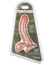 Load image into Gallery viewer, Major Dick Curved W-balls &amp; Suction Cup Army - Caramel