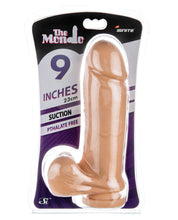 Load image into Gallery viewer, Ignite 9" Cock W-balls &amp; Suction Cups Thick - Vanilla