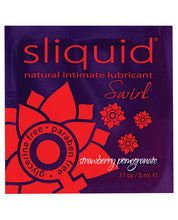 Load image into Gallery viewer, Sliquid Swirl Lubricant Pillow - .17 Oz Strawberry Pomegranate