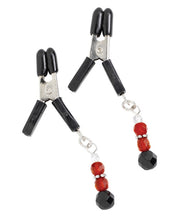 Load image into Gallery viewer, Spartacus Endurance Jumper Clamps W-red Beads