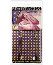 Load image into Gallery viewer, Spartacus Adjustable Tweezer Clamps W-link Chain