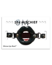 Load image into Gallery viewer, Sex &amp; Mischief Silicone Lips - Black