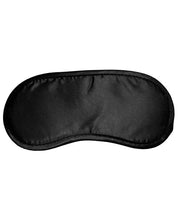 Load image into Gallery viewer, Sex &amp; Mischief Satin Blindfold - Black