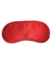 Load image into Gallery viewer, Sex &amp; Mischief Satin Blindfold - Red