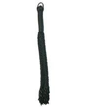 Load image into Gallery viewer, Sex &amp; Mischief Shadow Rope Flogger