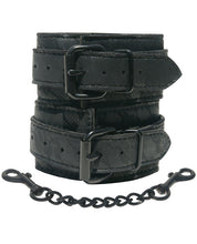 Load image into Gallery viewer, Sincerely Lace Cuffs - Black