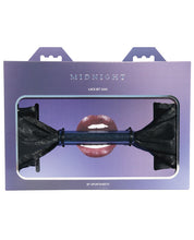 Load image into Gallery viewer, Sincerely Lace Bit Gag - Black