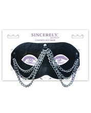 Load image into Gallery viewer, Sincerely Chained Lace Mask