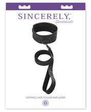 Load image into Gallery viewer, Sincerely Locking Lace Posture Collar &amp; Leash