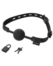 Load image into Gallery viewer, Sincerely Locking Lace Silicone Ball Gag