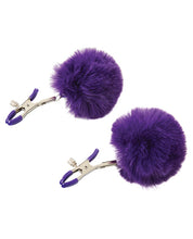 Load image into Gallery viewer, Sincerely Fur Nipple Clips - Purple