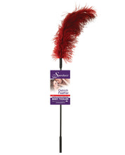 Load image into Gallery viewer, Sportsheets Body Tickler Ostrich Feather - Red