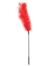 Load image into Gallery viewer, Sportsheets Body Tickler Ostrich Feather - Red