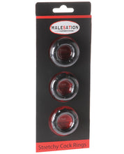 Load image into Gallery viewer, Malesation Stretchy Cock Rings - Pack Of 3