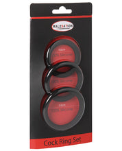 Load image into Gallery viewer, Malesation Cock Ring Set - Pack Of 3