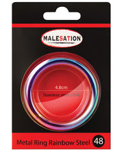 Load image into Gallery viewer, Malesation Nickel Free Stainless Steel Rainbow - 48 Mm