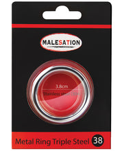 Load image into Gallery viewer, Malesation Nickel Free Stainless Steel Triple - 38 Mm
