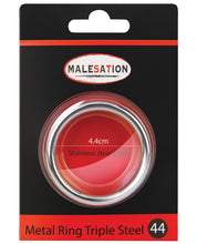 Load image into Gallery viewer, Malesation Nickel Free Stainless Steel Triple - 44 Mm