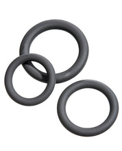 Load image into Gallery viewer, Malesation Cockring Set Beginner - Black
