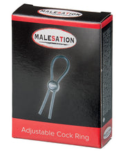 Load image into Gallery viewer, Malesation Adjustable Cockring - Black