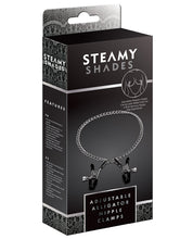Load image into Gallery viewer, Steamy Shades Adjustable Alligator Nipple Clamps