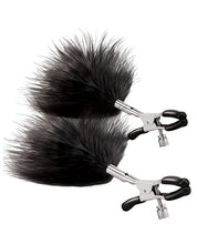 Load image into Gallery viewer, Steamy Shades Adjustable Feather Nipple Clamps