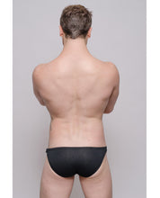 Load image into Gallery viewer, Pride Tartarus Side Snap Brief Black Sm