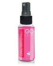 Load image into Gallery viewer, Go Deep Oral Sex Spray - Cherry 1 Oz