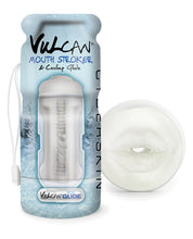 Load image into Gallery viewer, Vulcan Mouth Stroker W-cooling Glide - Frost