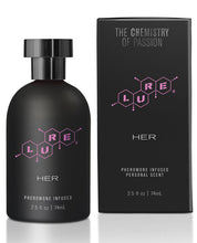 Load image into Gallery viewer, Lure Black Label For Her - 2.5 Oz