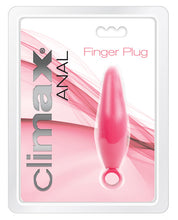 Load image into Gallery viewer, Climax Anal Finger Plug - Deep Pink