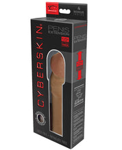 Load image into Gallery viewer, Cyberskin Transformer 1.5" Penis Extension - Cinnamon