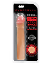 Load image into Gallery viewer, Cyberskin Original 1.5" Xtra Thick Penis Extension - Light