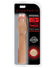 Load image into Gallery viewer, Cyberskin Original 3" Xtra Thick Penis Extension - Light