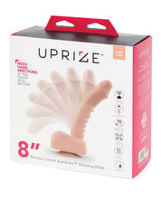 Load image into Gallery viewer, Uprize 8" Remote Control Autoerect Vibrating Dildo - Flesh