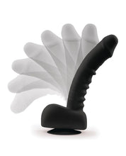 Load image into Gallery viewer, Uprize 8" Remote Control Autoerect Vibrating Dildo - Black