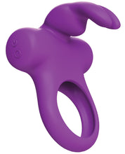 Load image into Gallery viewer, Vedo Frisky Bunny Rechargeable Vibrating Ring - Perfectly Purple