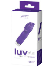 Load image into Gallery viewer, Vedo Luv Plus Rechargeable Vibe - Into You Indigo