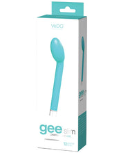 Load image into Gallery viewer, Vedo Geeslim Rechargeable Vibe - Tease Me Turquoise