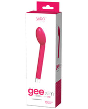 Load image into Gallery viewer, Vedo Geeslim Rechargeable Vibe - Foxy Pink