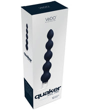 Load image into Gallery viewer, Vedo Quaker Anal Vibe - Just Black