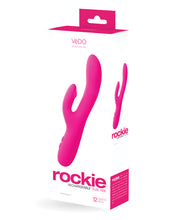 Load image into Gallery viewer, Vedo Rockie Rechargeable Dual Vibe - Foxy Pink