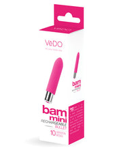 Load image into Gallery viewer, Vedo Bam Mini Rechargeable Bullet Vibe - Foxy Pink