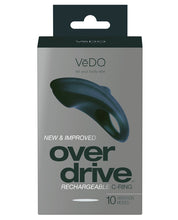 Load image into Gallery viewer, Vedo Overdrive Rechargeable C Ring - Just Black